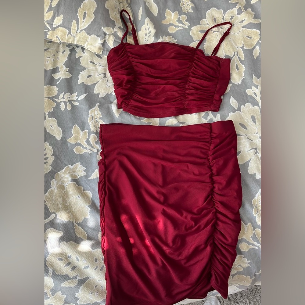 Two piece lulus cocktail dress